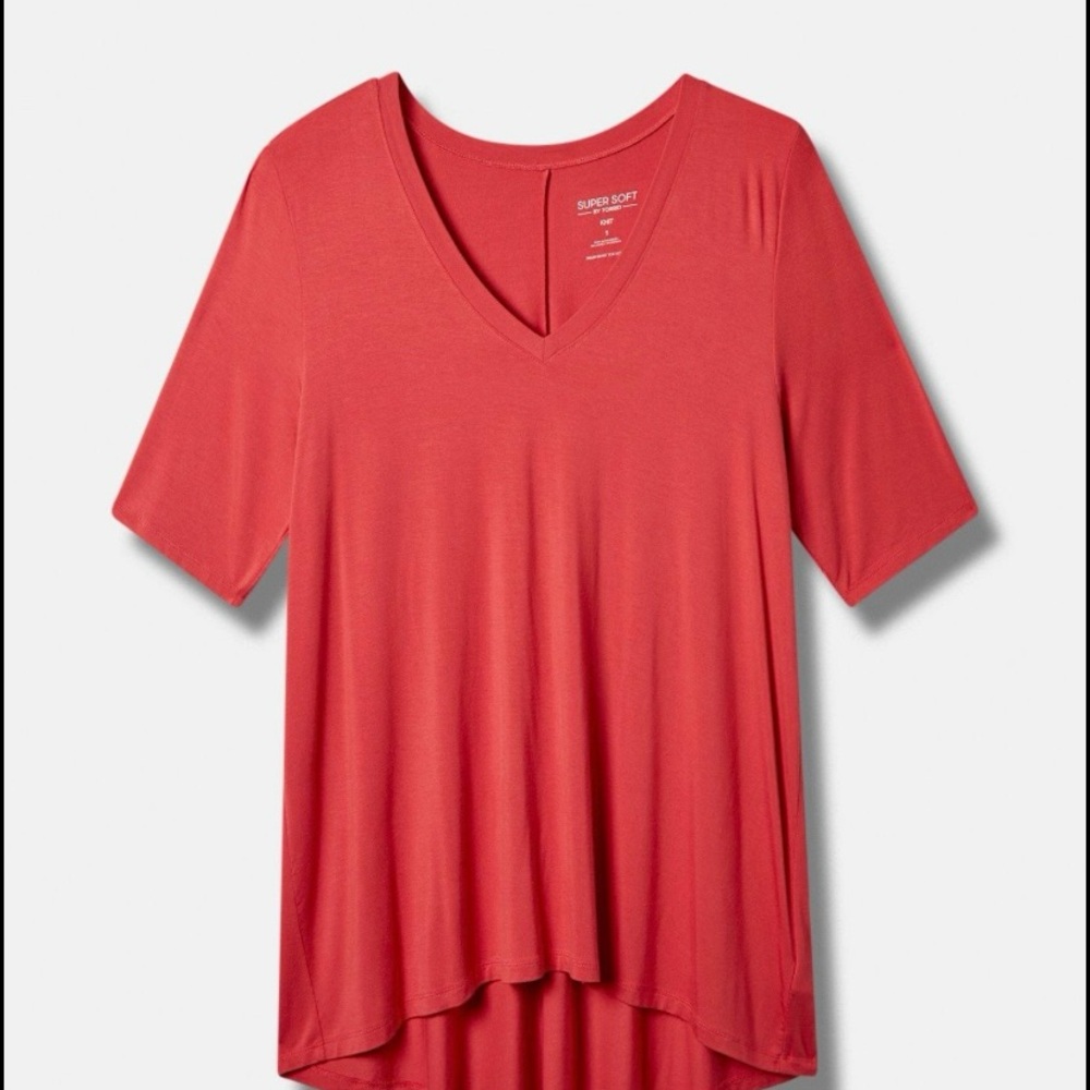 Torrid super soft tunic tee size 4